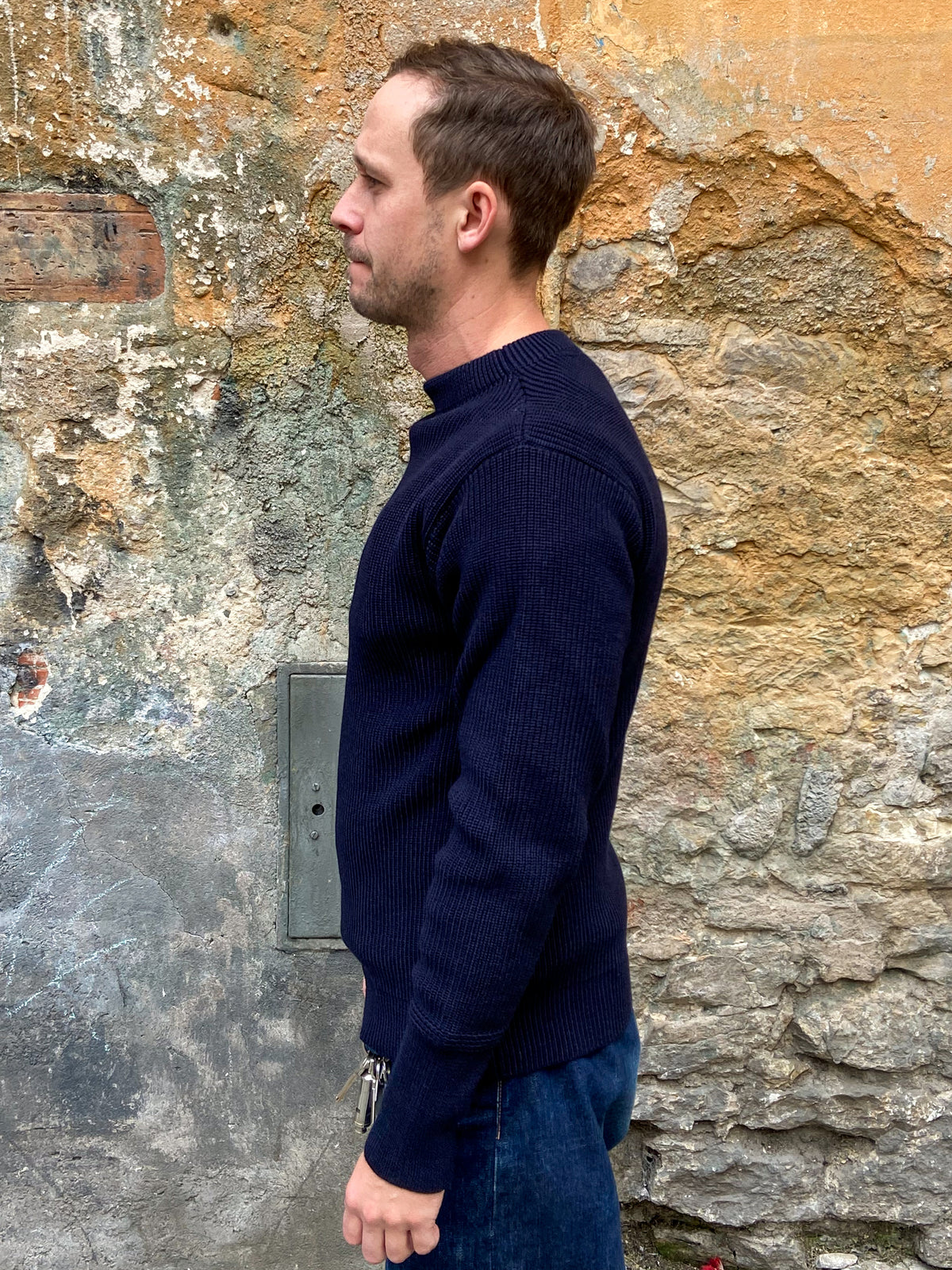 Andersen Andersen Sailor Crewneck Navy