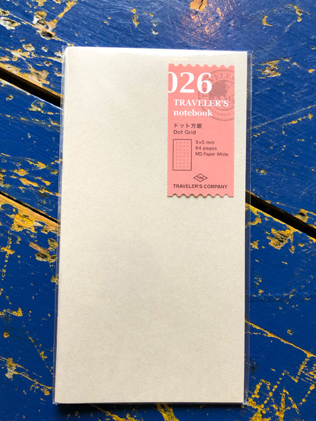 Midori 026 - Dot Grid Refill