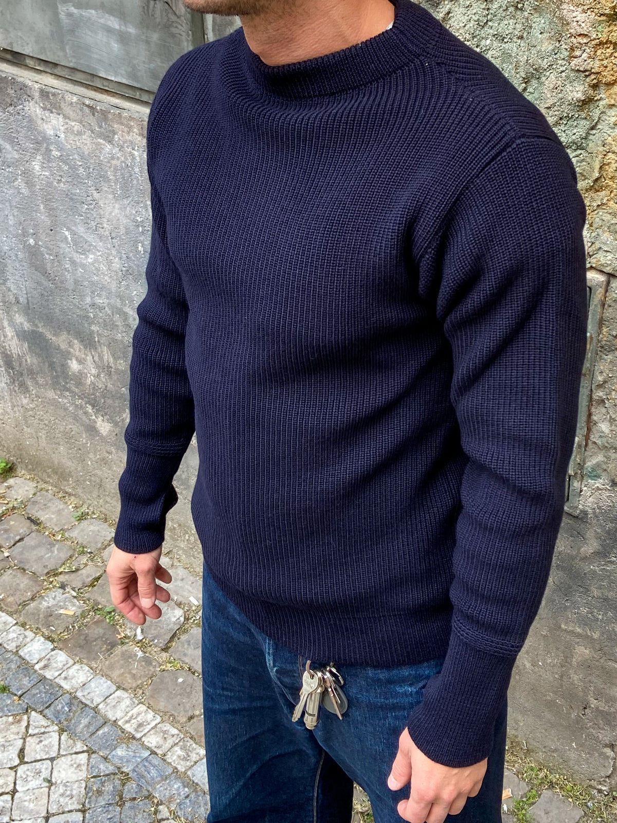 Andersen Andersen Sailor Crewneck Navy
