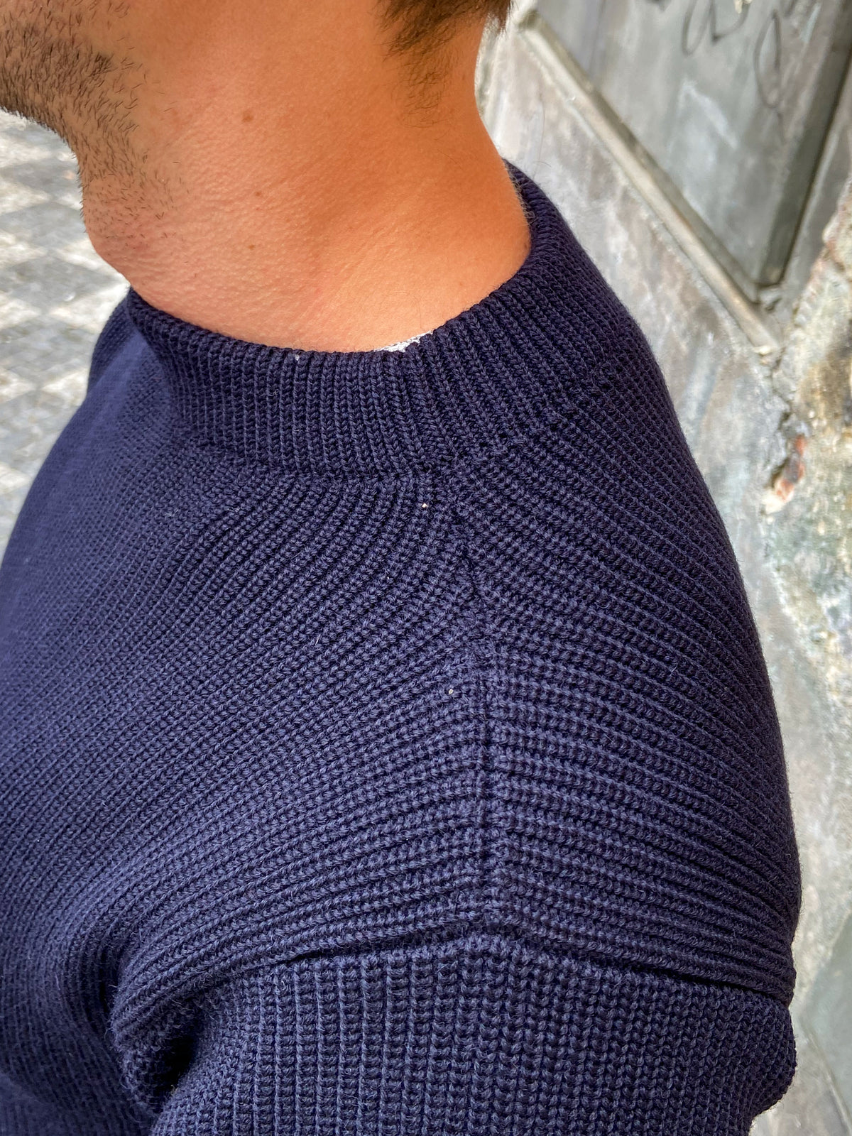 Andersen Andersen Sailor Crewneck Navy