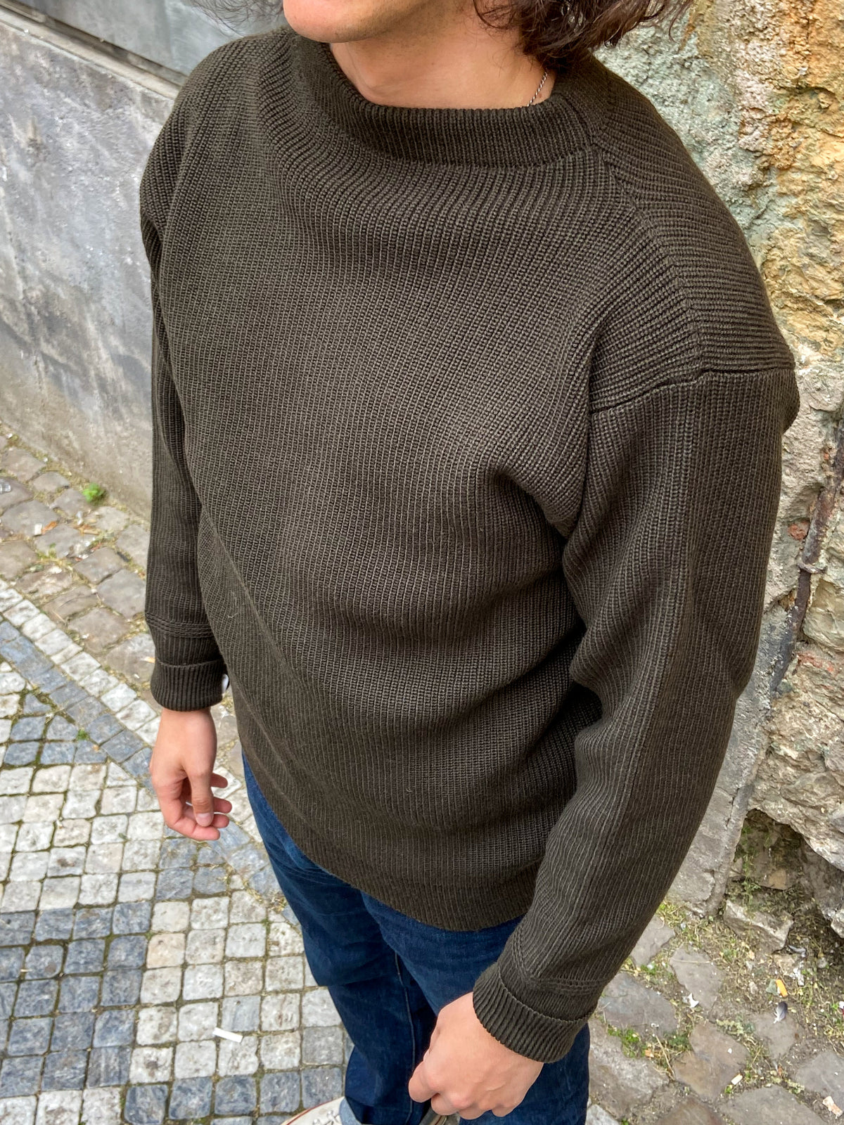 Andersen Andersen Sailor Crewneck Hunting Green