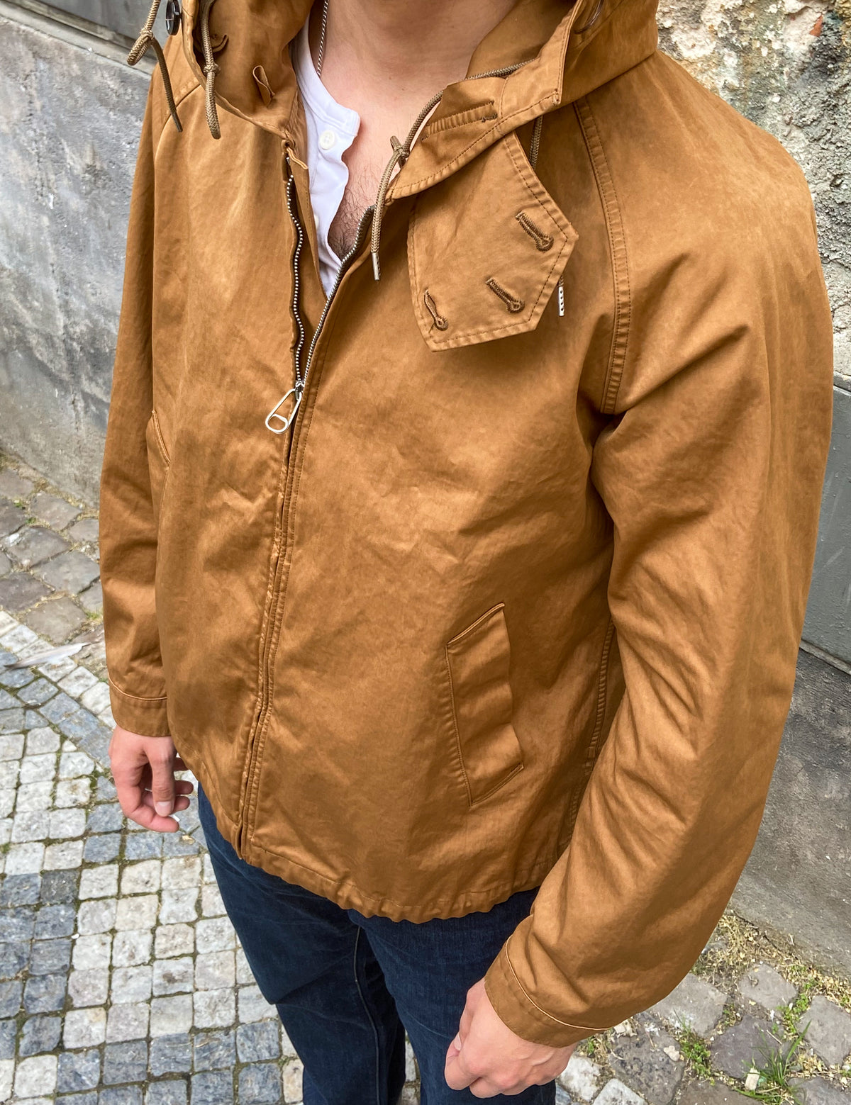 Ten C Anorak Jacket - Bronzed Brown (340)