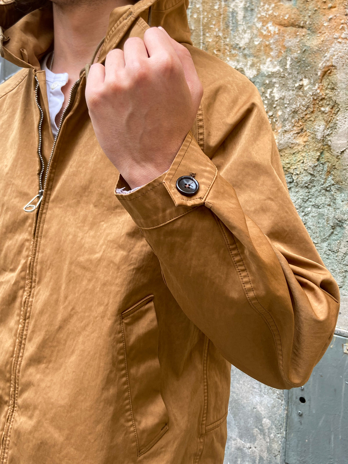 Ten C Anorak Jacket - Bronzed Brown (340)