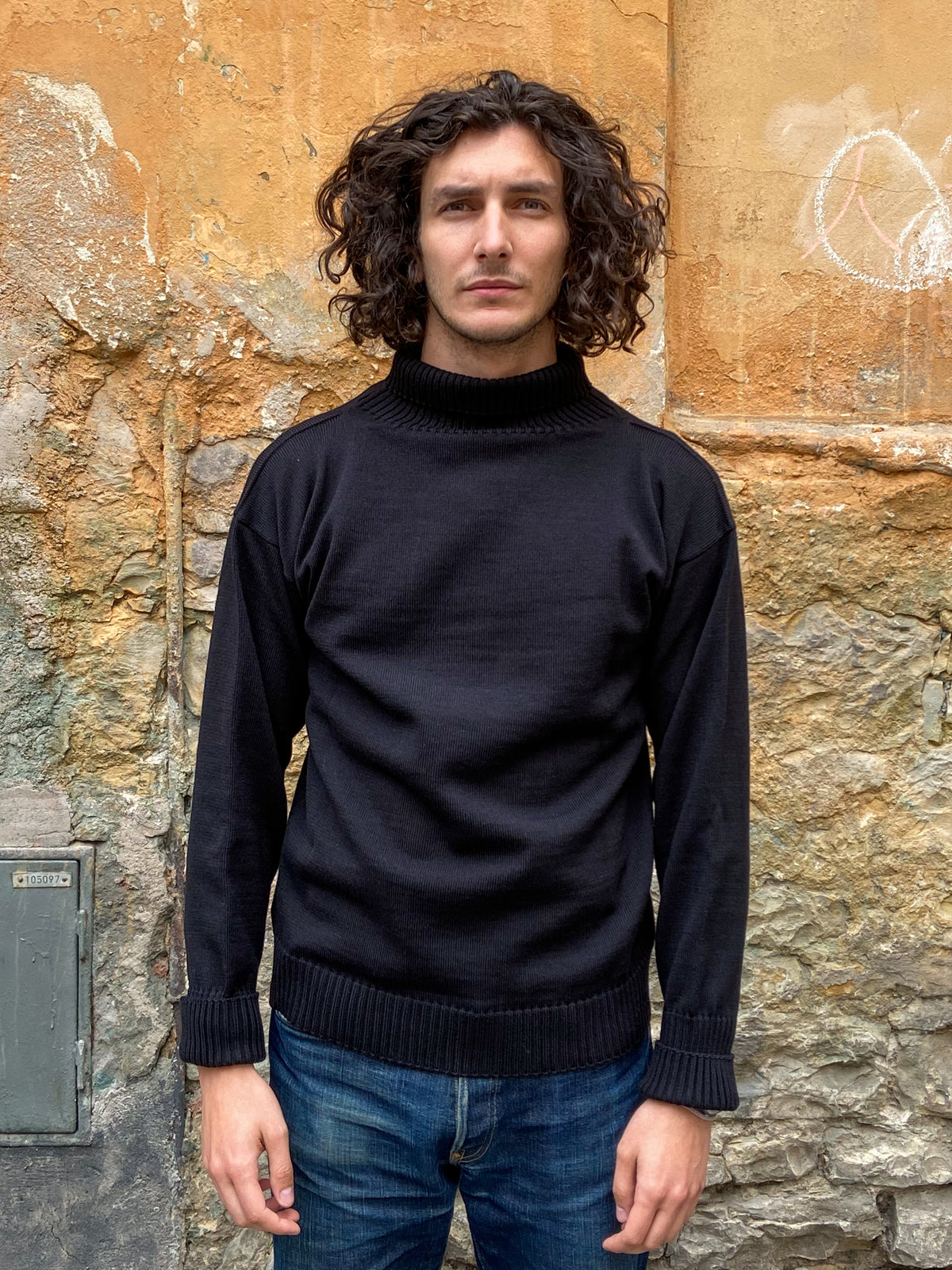 Andersen Andersen Seaman Turtleneck Black