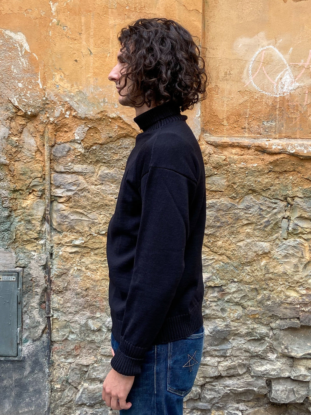 Andersen Andersen Seaman Turtleneck Black