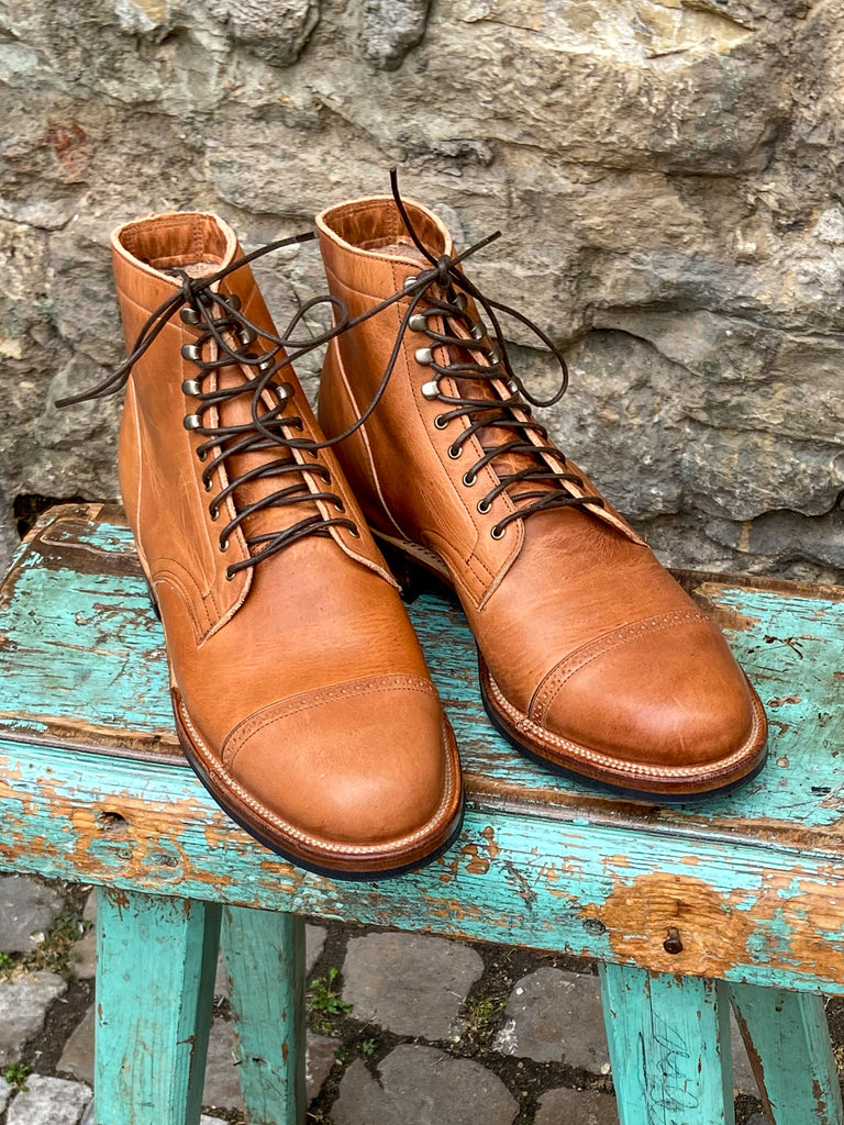 Viberg plain clearance toe service boot