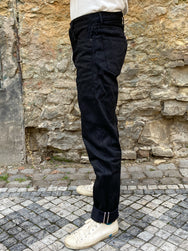Japan Blue J316 CIRCLE Straight 14oz Black Selvedge Jeans