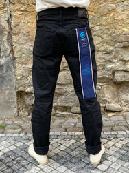Japan Blue J316 CIRCLE Straight 14oz Black Selvedge Jeans