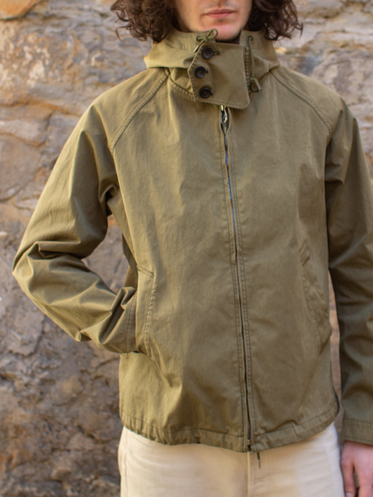 Ten C Anorak Jacket - Olive (659)