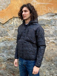 Iron Heart IHJ-100-BLK Quilted Light Parka Black