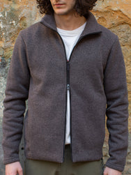 Tilak Poutník Monk Zip Sweater Ash Grey