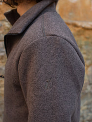 Tilak Poutník Monk Zip Sweater Ash Grey