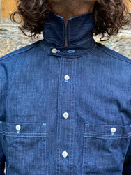 Fleurs de Bagne La Chemise Camisard Dark Chambray