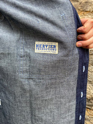 Fleurs de Bagne La Chemise Camisard Dark Chambray