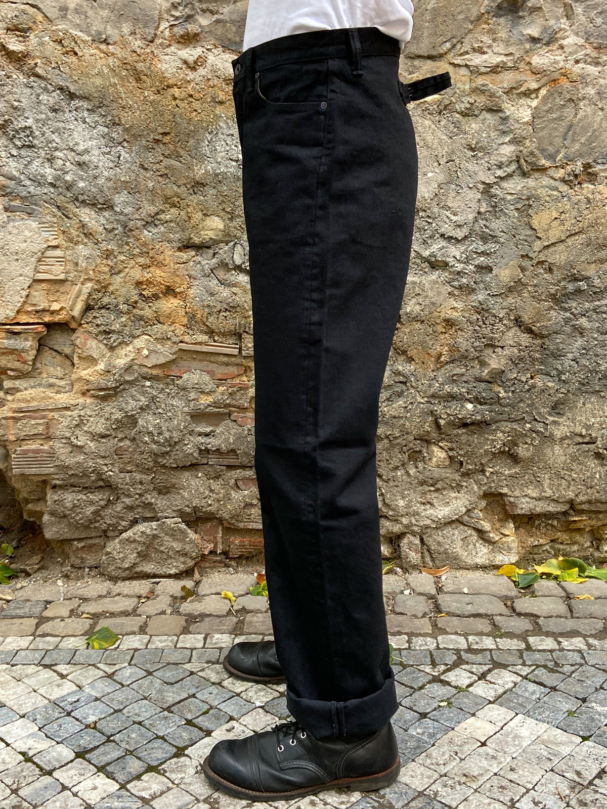 Black Sign 15oz Vocalion Waist-Overalls Deep Black (BSFP-20506)