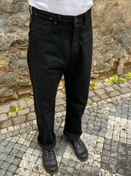 Black Sign 15oz Vocalion Waist-Overalls Deep Black (BSFP-20506)