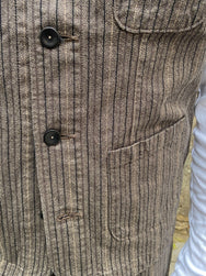 Momotaro 04-059 Twist Yarn Stripe Vest
