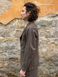 Momotaro 03-177 Twist Yarn Stripe Jacket