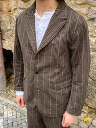 Momotaro 03-177 Twist Yarn Stripe Jacket