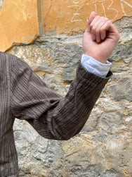 Momotaro 03-177 Twist Yarn Stripe Jacket