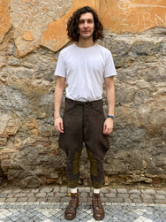 Black Sign Woodland Tweed Cavalry Breeches (BSFP-21506GRN)