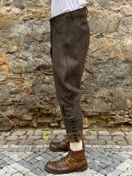 Black Sign Woodland Tweed Cavalry Breeches (BSFP-21506GRN)