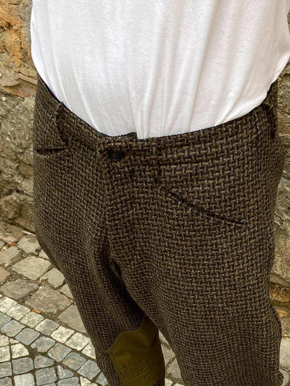 Black Sign Woodland Tweed Cavalry Breeches (BSFP-21506GRN)