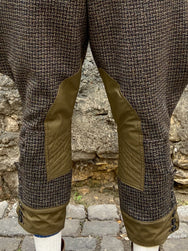 Black Sign Woodland Tweed Cavalry Breeches (BSFP-21506GRN)
