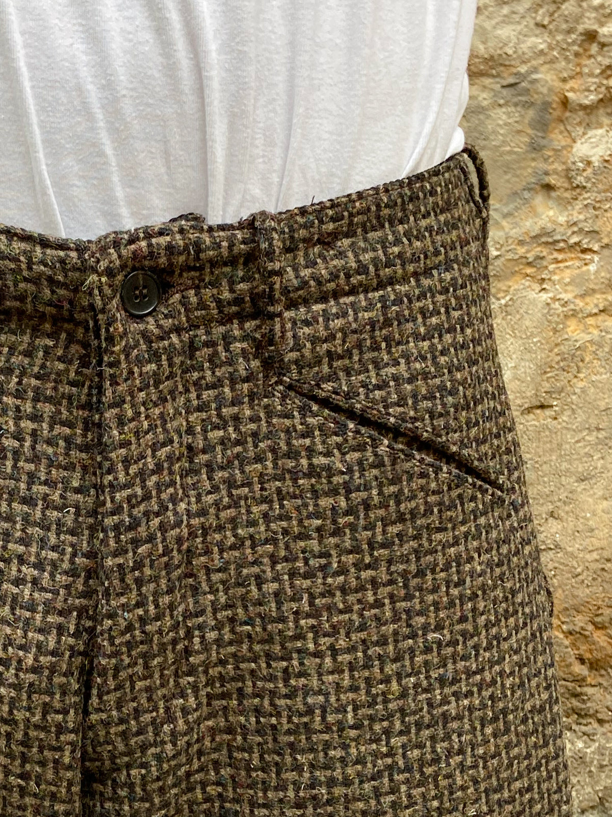 Black Sign Woodland Tweed Cavalry Breeches (BSFP-21506GRN)