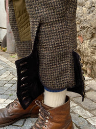 Black Sign Woodland Tweed Cavalry Breeches (BSFP-21506GRN)