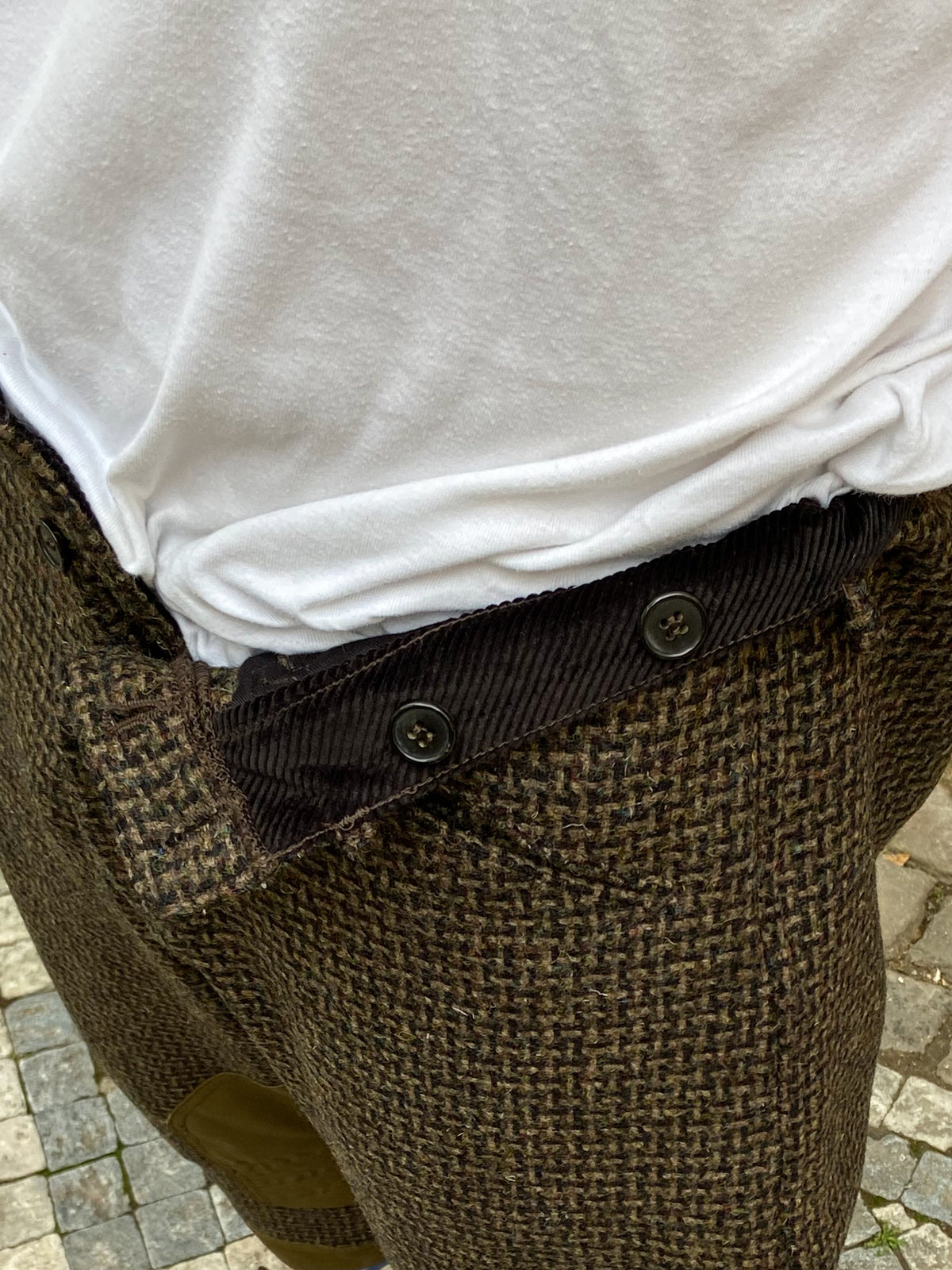 Black Sign Woodland Tweed Cavalry Breeches (BSFP-21506GRN)