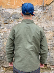 The Real McCoy's MJ21113 U.S.N. A-2 Deck Jacket Olive