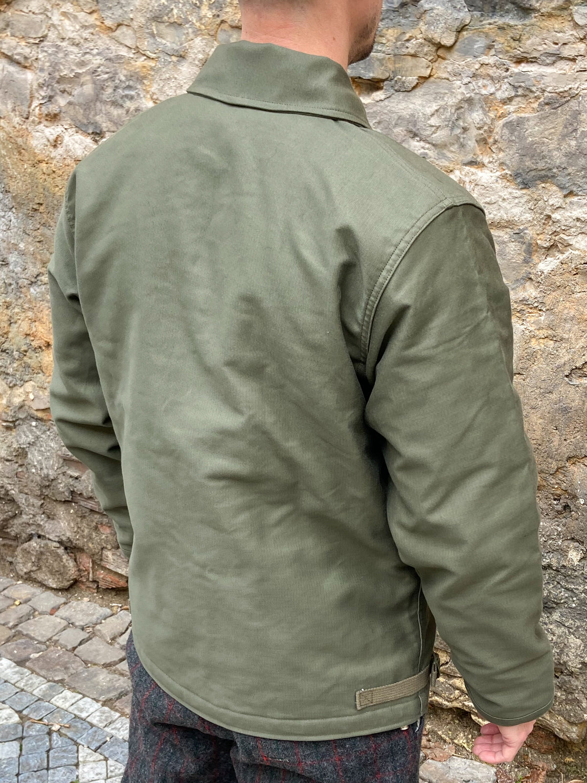 The Real McCoy's MJ21113 U.S.N. A-2 Deck Jacket Olive