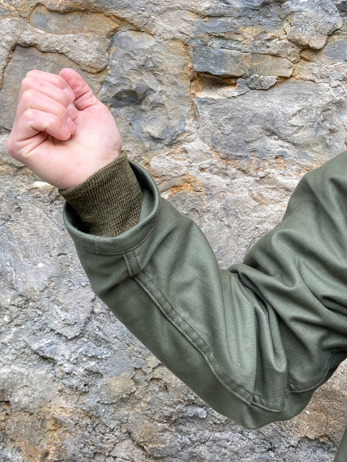 The Real McCoy's MJ21113 U.S.N. A-2 Deck Jacket Olive