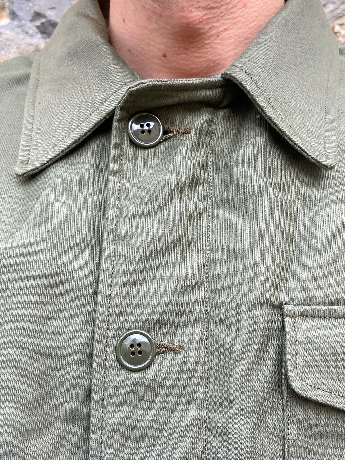 The Real McCoy's MJ21113 U.S.N. A-2 Deck Jacket Olive
