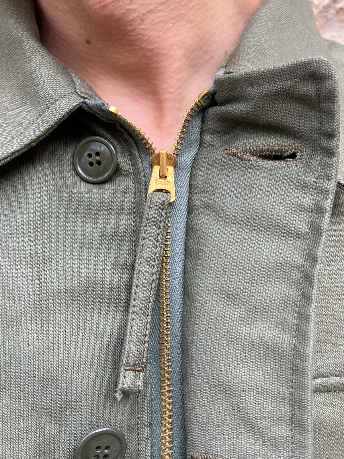 The Real McCoy's MJ21113 U.S.N. A-2 Deck Jacket Olive