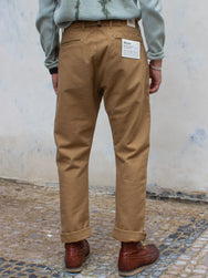 Indigofera Heyes / Heavy Military Serge - Beige