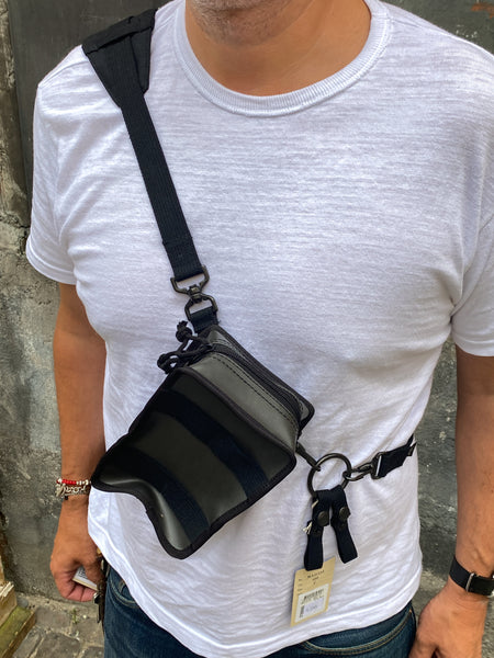 The Real McCoy's MA21017 Rubberized Pouch Black