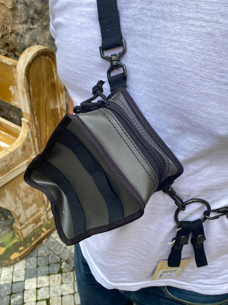The Real McCoy's MA21017 Rubberized Pouch Black