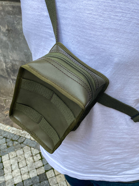 The Real McCoy's MA21017 Rubberized Pouch Olive