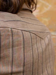 Indigofera Dollard Linen/Cotton Stripe