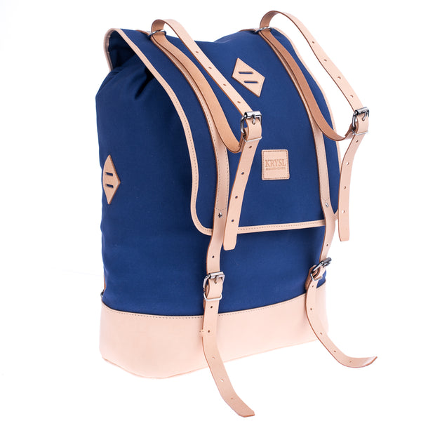 Krysl Goods Kletter Rucksack Blue