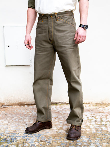 Indigofera Jack Pants / Yarn Dyed Heavy Oxford