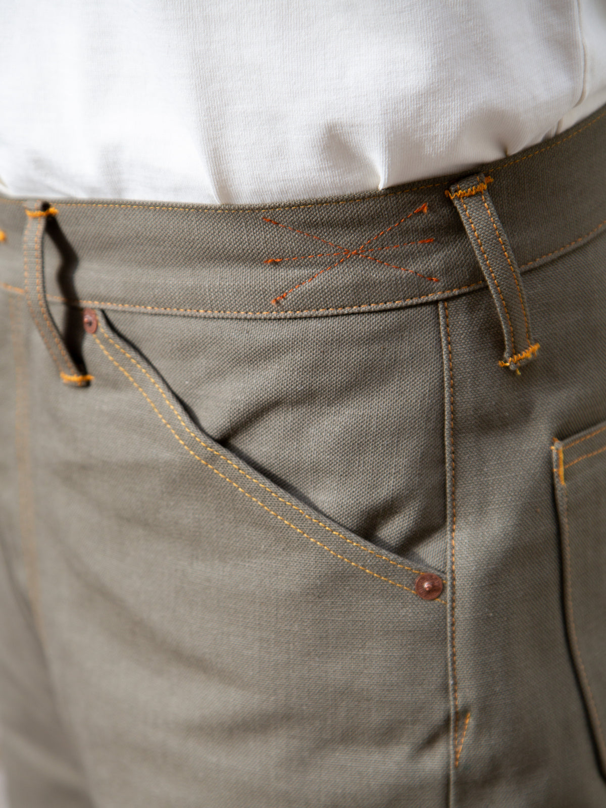 Indigofera Jack Pants / Yarn Dyed Heavy Oxford