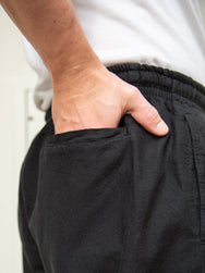 Hansen Jim Casual Drawstring Trousers Black