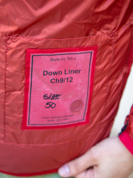 Ten C Liner With Pockets / Down - Bordeaux 20CTCUD03113