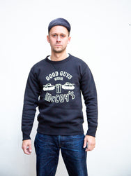The Real McCoy's MC22122 Military Print Sweatshirt