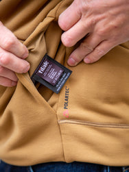 Tilak Poutník Raven Hoodie 21 / POLARTEC® - Bronze Brown