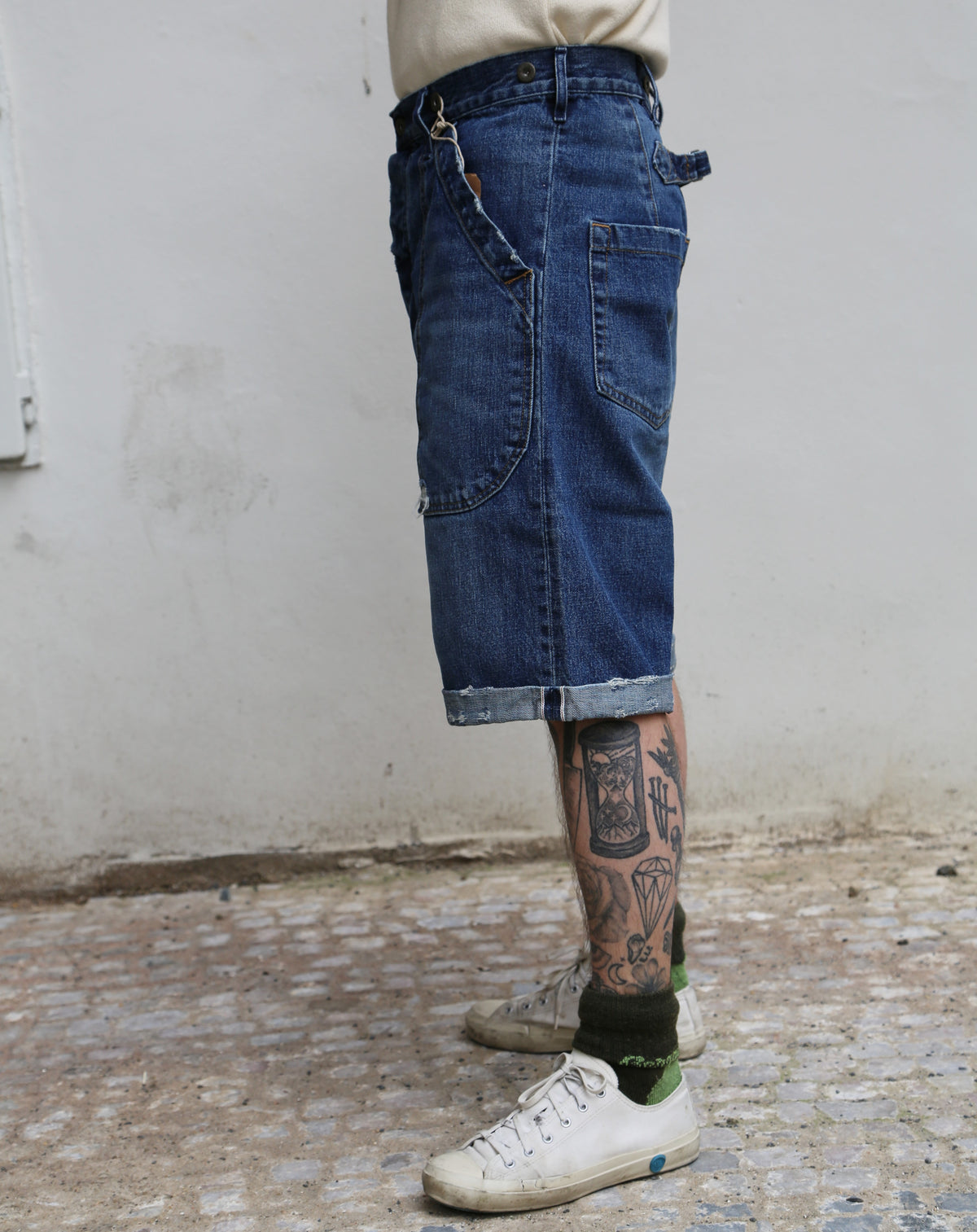 Fleurs de Bagne Denim Selvedge Shorts