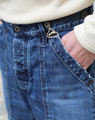 Fleurs de Bagne Denim Selvedge Shorts